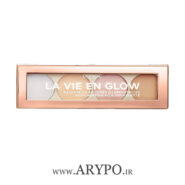 پالت هایلایتر 4 رنگ‌ لورآل مدل LA VIE EN GLOW Loreal