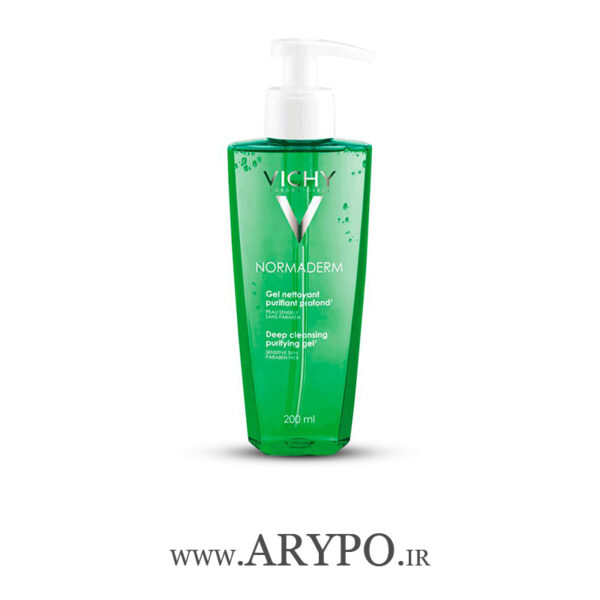 ژل پاک کننده عمقی Normaderm مناسب پوست چرب و مختلط ویشی 200 میل