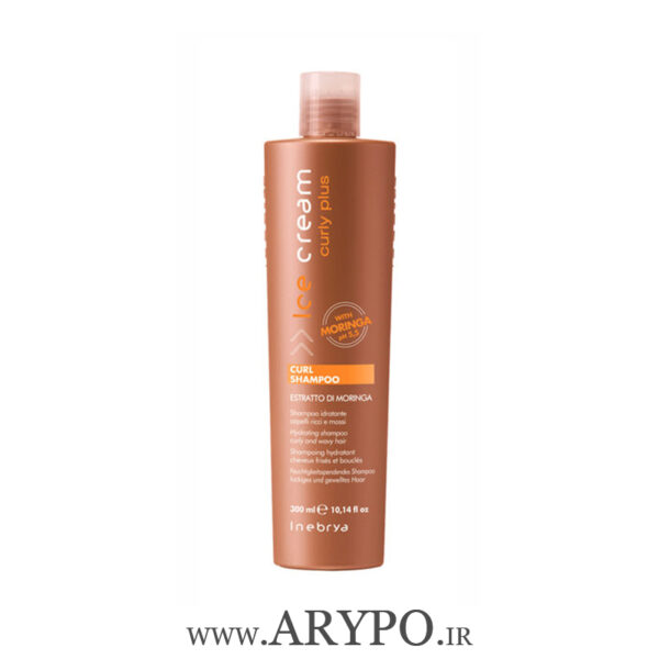 شامپو مو فر آیس کریم مدل curly plus