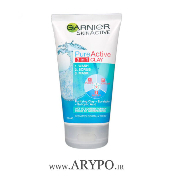 پاک کننده 3 منظوره Pure Active گارنیه