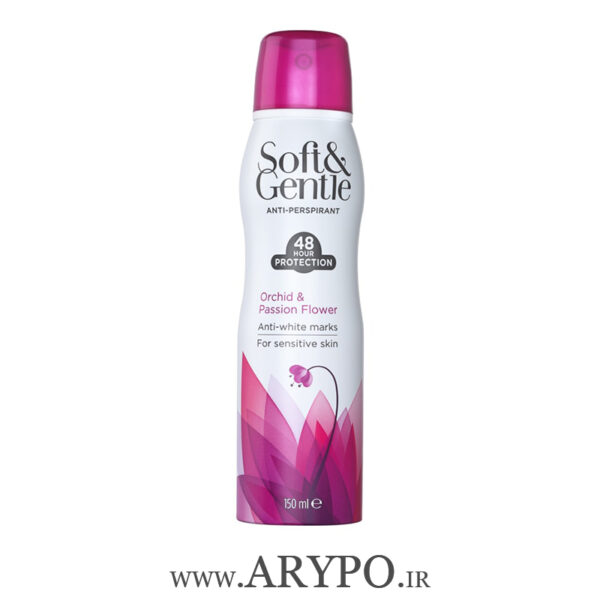 اسپری ضد تعریق Soft & Gentle با رایحه ارکیده