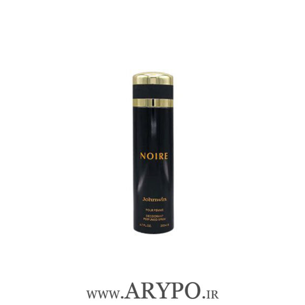 اسپری دئودورانت جان وین مدل Noir