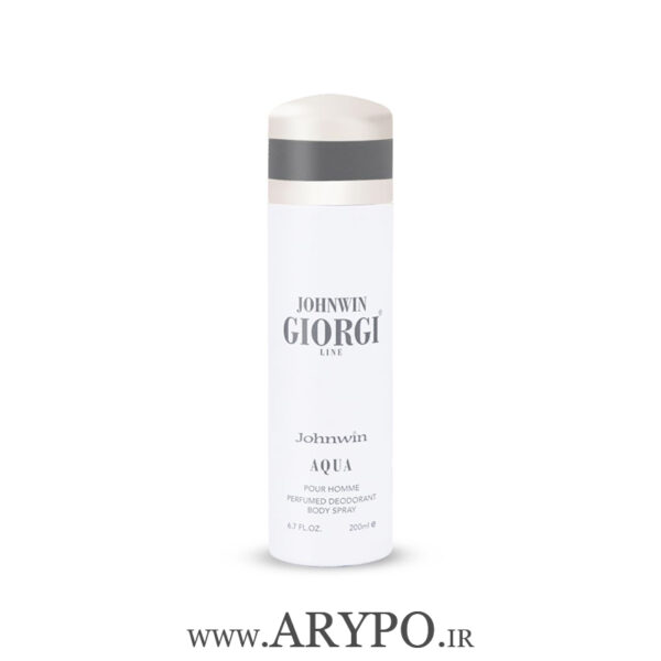 اسپری دئودورانت مردانه جان وین مدل Giorgi Line