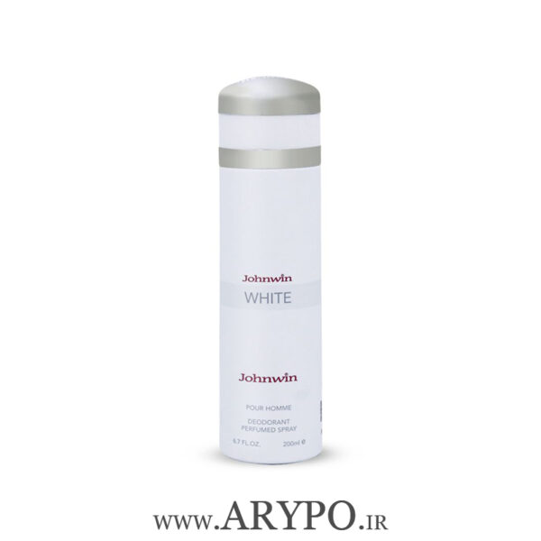 اسپری دئودورانت مردانه جان وین مدل White