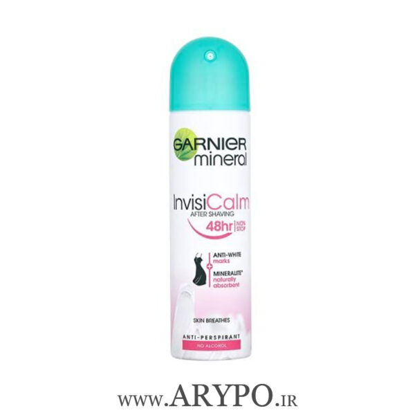اسپری دئودورانت گارنیر GARNIER مدل InvisiCalm