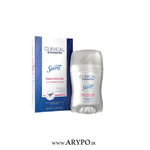 استیک ضد تعریق کلینیکال سکرت مدل POWDER PROTECTION