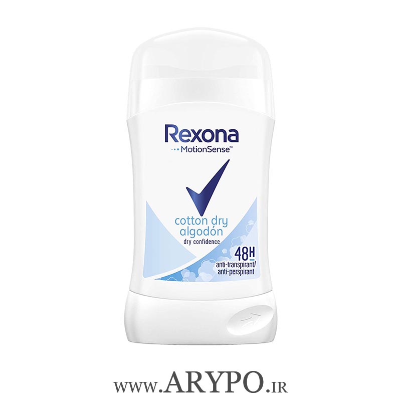 استیک ضد تعریق Rexona زنانه مدل Cotton Dry Algodon