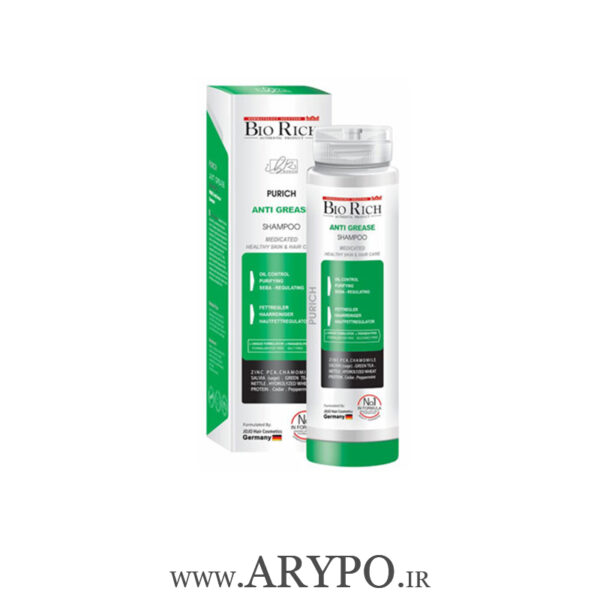 شامپو بیو ریچ مخصوص موهای چرب Bio Rich