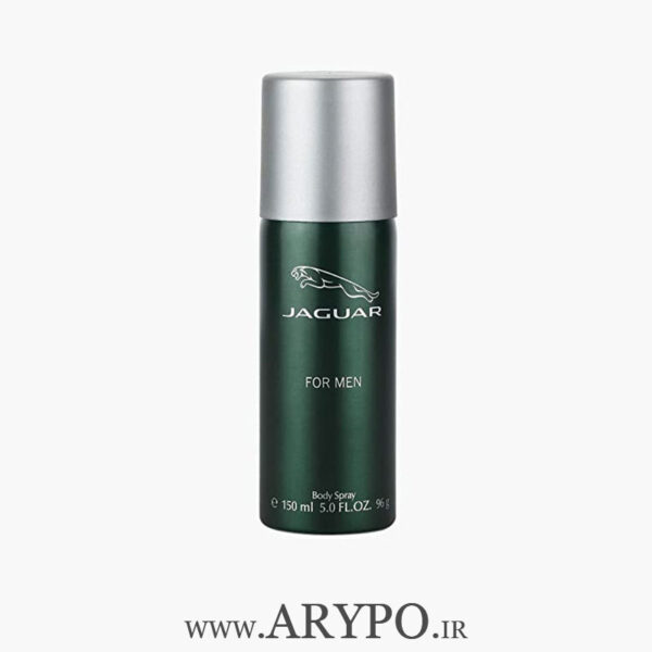 اسپری دئودورانت مردانه جگوار مدل For Men