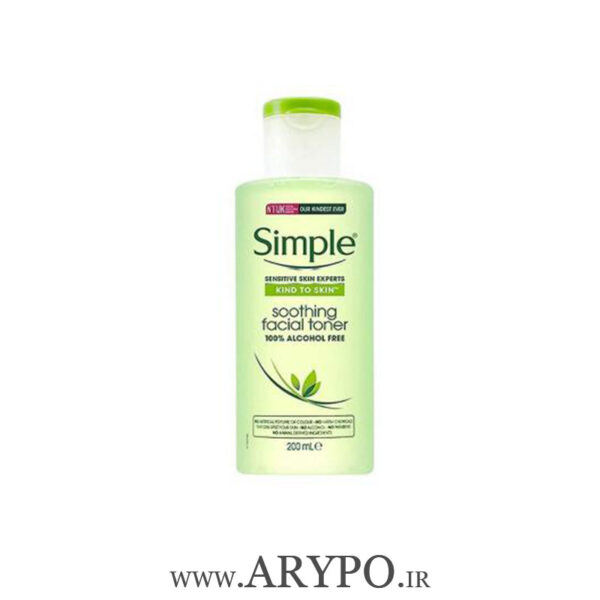 تونر سیمپل Soothing facial toner