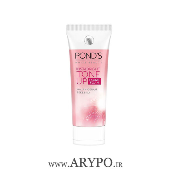 فوم شست و شو و روشن کننده پوست پوندز TONE UP FACIAL WASH