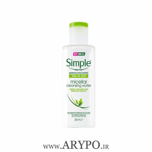 میسلار واتر سیمپل Simple Micellar Cleansing Water