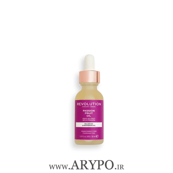 روغن آبرسان مغذی پوستهای چرب و منافذ دار رولوشن Revolution Passion Fruit Oil