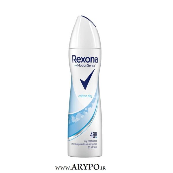 اسپری ضد تعریق زنانه رکسونا Cotton Dry
