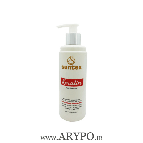 شامپو مو سانتکس مدل کراتین SUNTEX