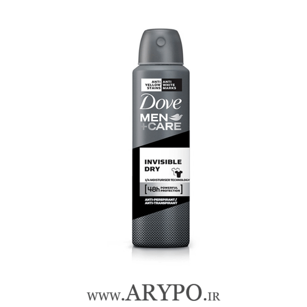 اسپری ضد تعریق مردانه داو مدل Invisible Dry