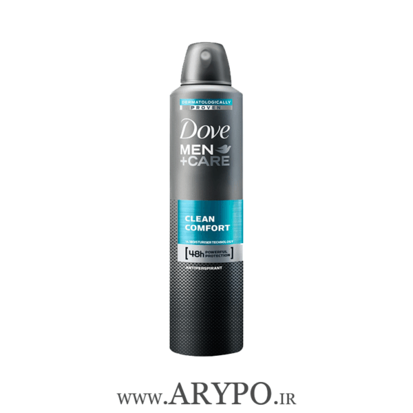 اسپری ضد تعریق مردانه داو مدل کلین کامفورت Dove Men Clean Comfort