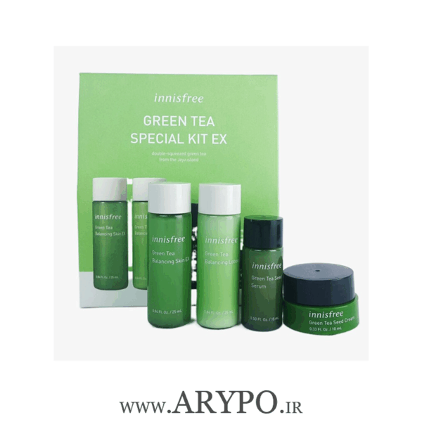 ست مراقبت از پوست مسافرتی 4 عددی چای سبز اینیسفری INNISFREE