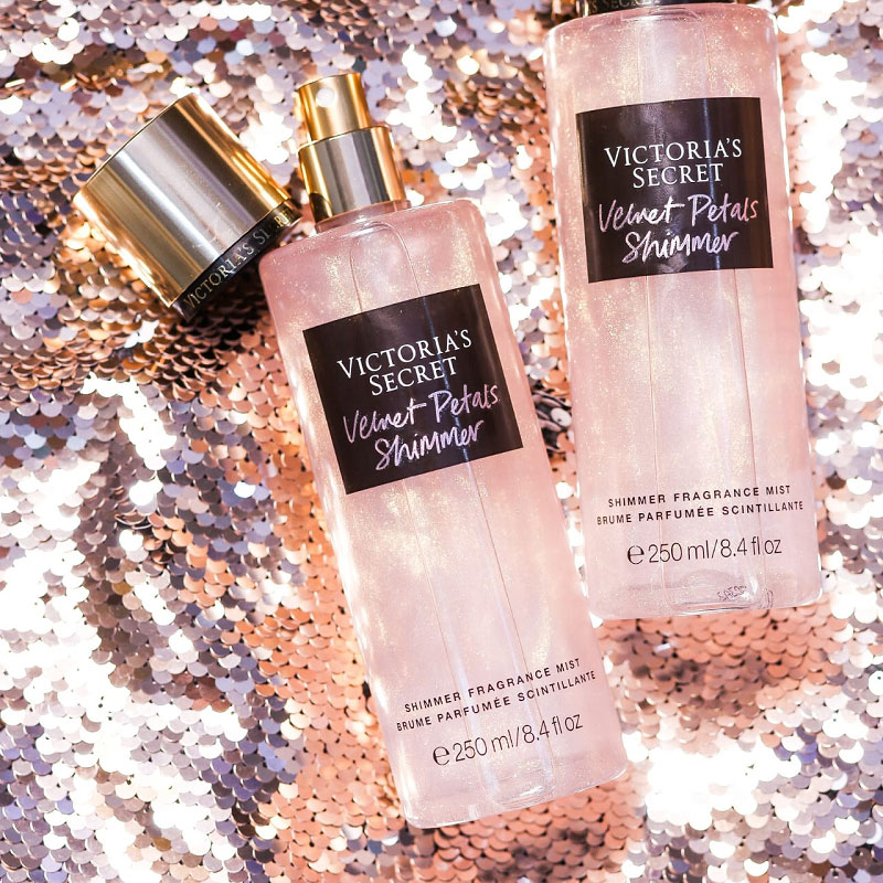 بادی اسپلش ویکتوریا سکرت Victoria Secret Velvet Petals Shimmer