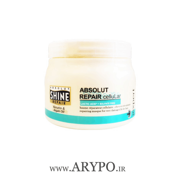 ماسک موی بدون سولفات ABSOLUT SHINE مدل ABSOLUT REPAIR