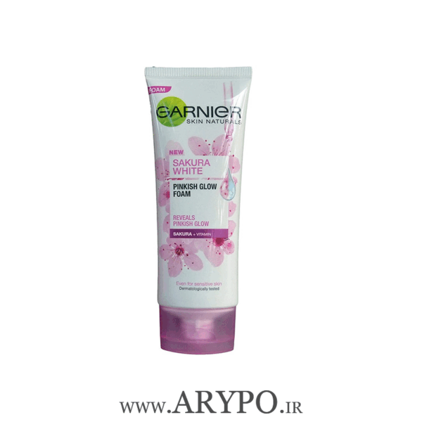 فوم شستشوی صورت گارنیر GARNIER مدل SAKURA WHITE