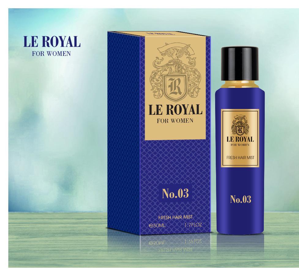 عطر موی LE ROYAL شماره03 LE ROYAL HAIR MIST