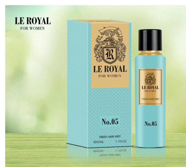 عطر مو LE ROYAL شماره 05 LE ROYAL HAIR MIST