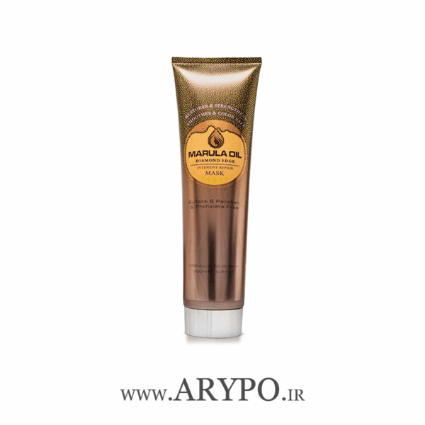 ماسک مو ترمیم کننده روغن مارولا DIAMOND EDGE