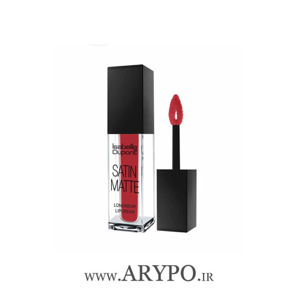 رژ لب مایع مات ISABELLE DUPONT مدل SATTIN MATTE