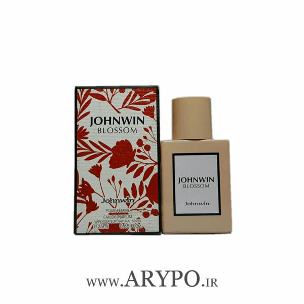عطر جیبی زنانه جانوین مدل blossom
