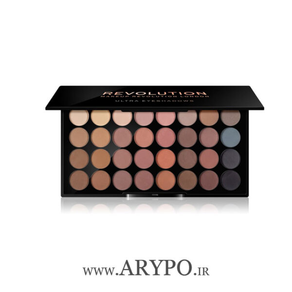 پالت سایه 32 رنگ رولوشن FLAWLESS MATTE REVOLUTION