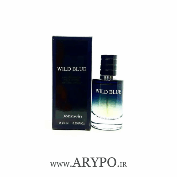 عطر جیبی مردانه جانوین مدل Wild blue