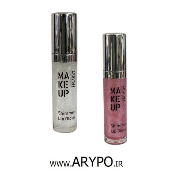 برق لب شاین دار میکاپ فکتوری shimmer lip gloss