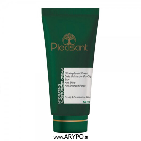 کرم مرطوب کننده مخصوص پوست چرب و مستعد آکنه‌ پلزنت Pleasant hydrating moisturizer