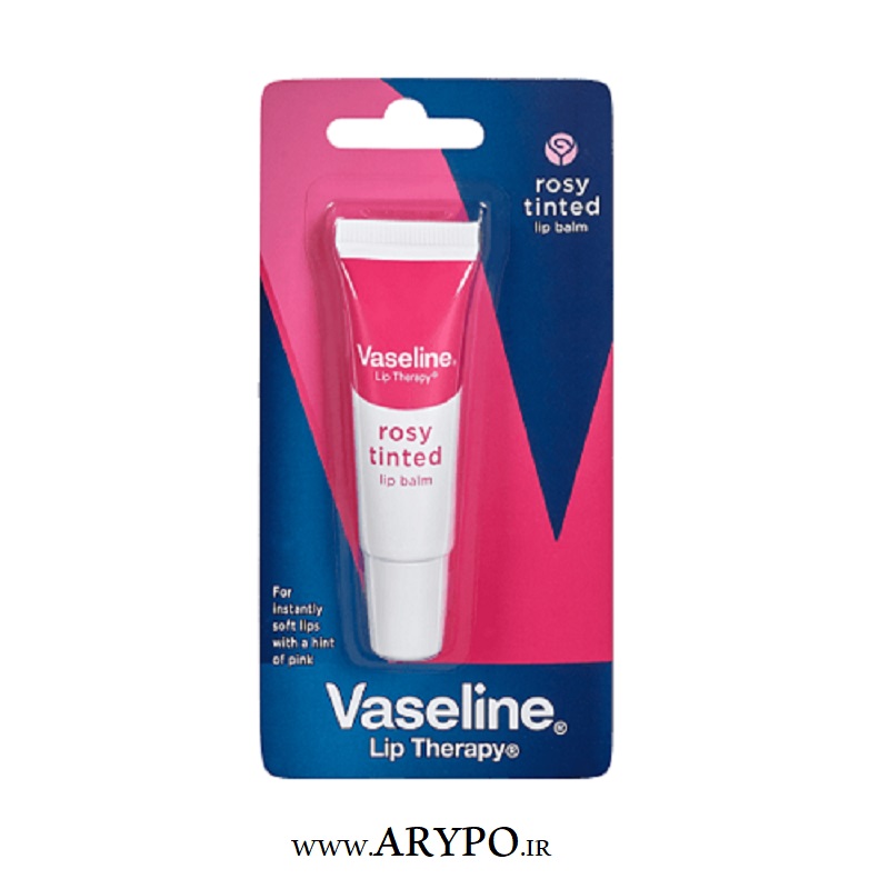 vaseline lip balm rosy tinted