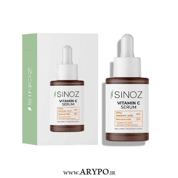 سرم روشن کننده 10% ویتامین C سینوز Sinoz