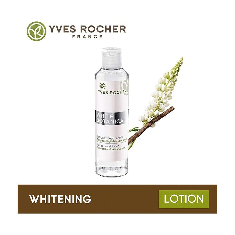 تونر روشن کننده ایوروشه مدل WHITE BOTANICAL مناسب پوست لک دار