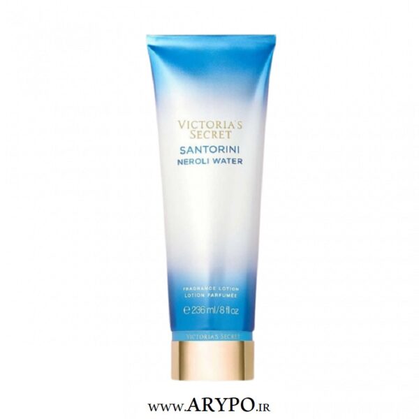 لوسیون بدن ویکتوریا سکرت مدل SANTORINI NEROLI WATER