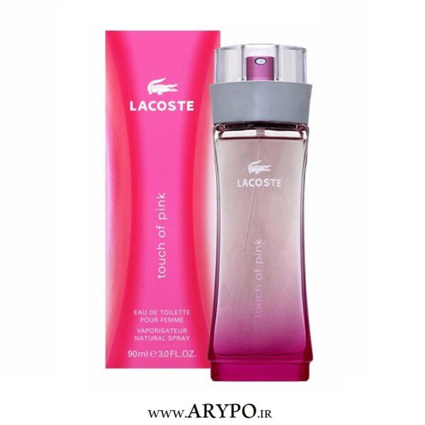 ادوتویلت زنانه LACOSTE مدل TOUCH OF PINK