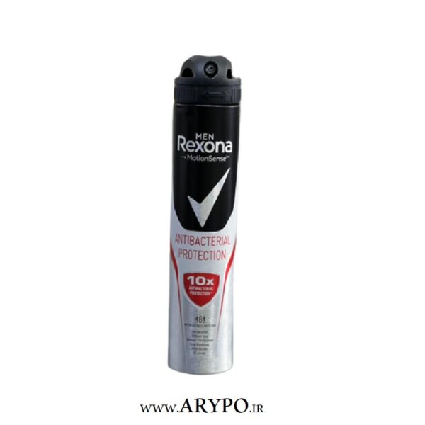 اسپری دئودرانت مردانه مدل Antibacterial Protection 10X
