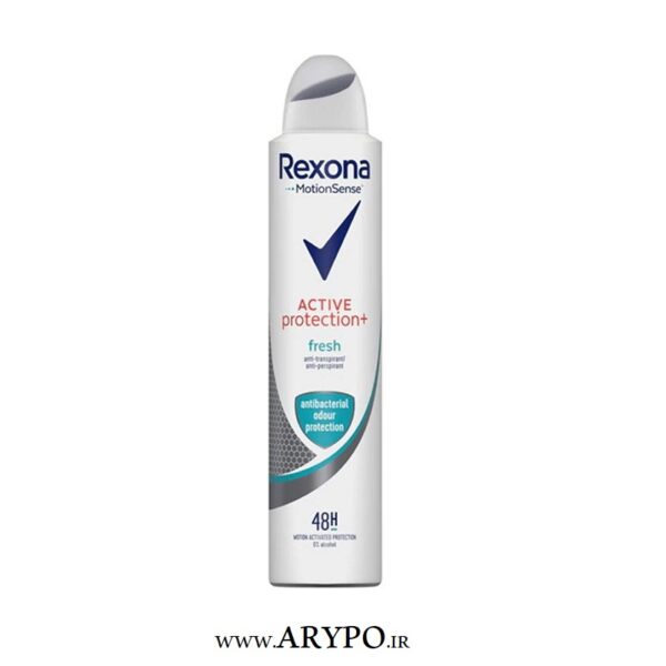 اسپري ضد تعريق رکسونا زنانه مدل ACTIVE protection+ fresh