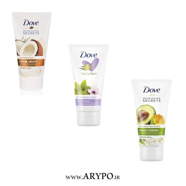 کرم مرطوب کننده دست DOVE