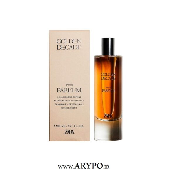 ادوپرفیوم ZARA مدل GOLDEN DECADE