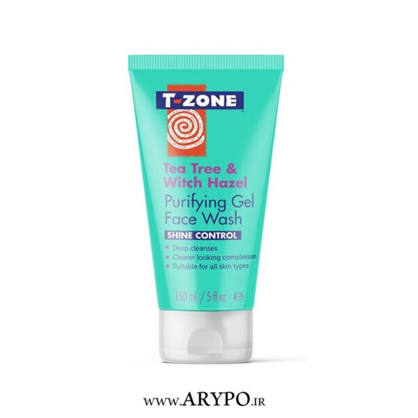 ژل شستشوی درخت چای و فندق افسونگر T-zone