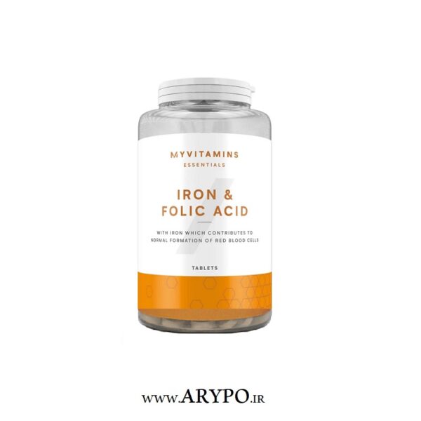 قرص آهن و اسید فولیک MYVITAMINS