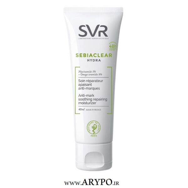 کرم مرطوب کننده SVR مدل HYDRA SEBIACLEAR