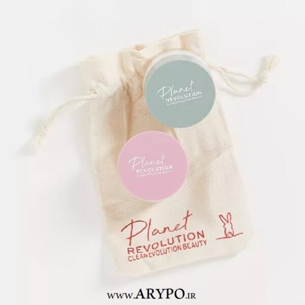 ست ماسک و اسکراب Planet revolution مدل rose kiss lip set