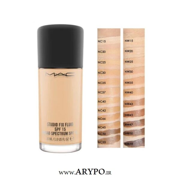 کرم پودر MAC مدل STUDIO FIX FLUID SPF15