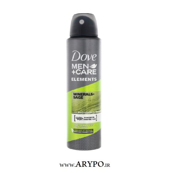 اسپری ضد تعریق مردانه DOVE مدل ELEMENTS