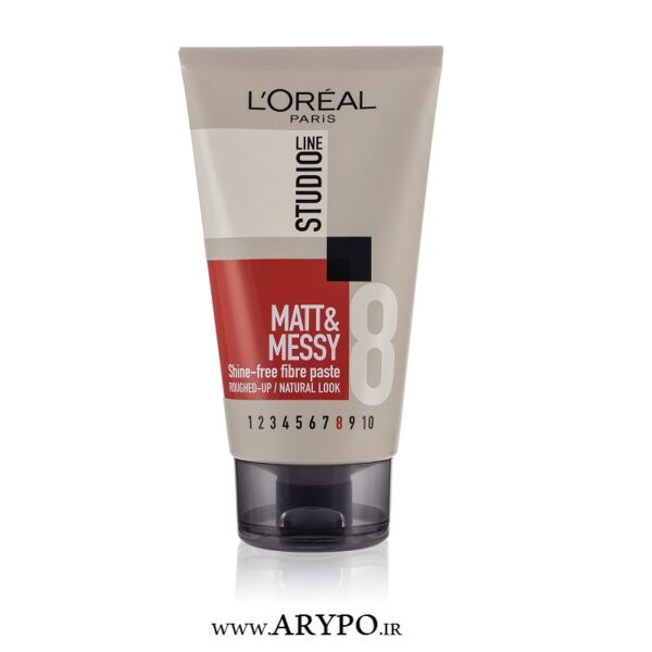 ژل حالت دهنده مو LOREAL مدل 8 Matt & Messy